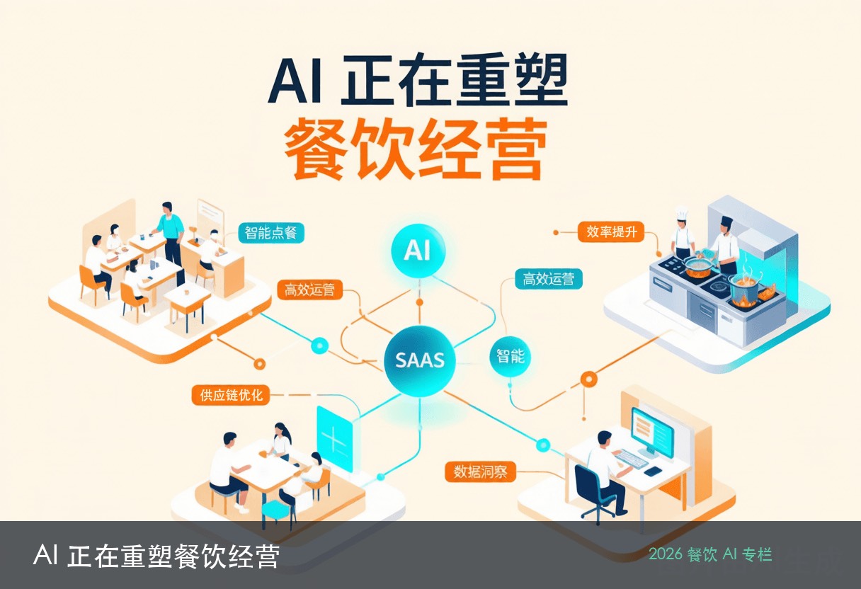 AI 重塑餐饮经营系列主视觉